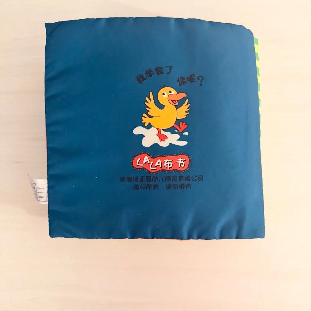 LALABABY Soft Fabric Baby Busy Book Educational Activity Toy - Chinese/Mandarin